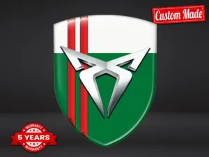 Seat Cupra Emblèmes Auto Personnalisés Haut de Gamme Perso